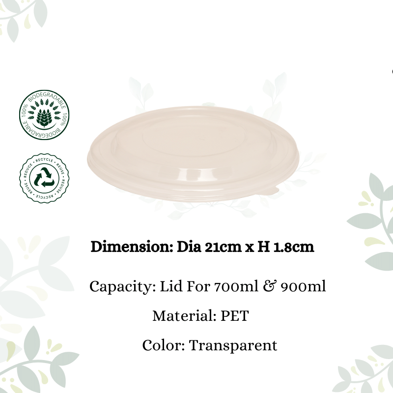 PET Lid for 24oz and 32oz Bowl