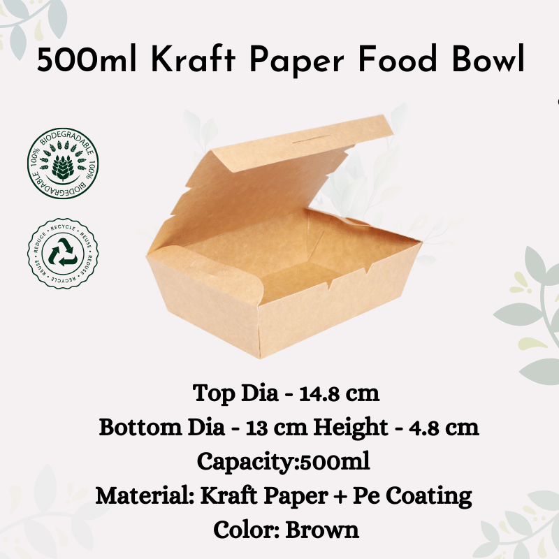 Kraft Paper Food Bowl